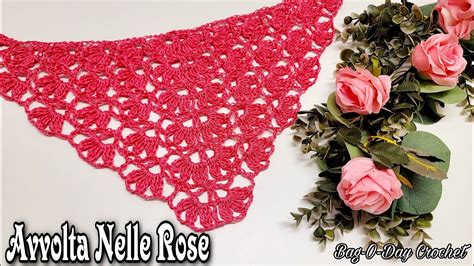 BEAUTIFUL EASY Two Row Repeat Crochet Shawl Tutorial YouTube