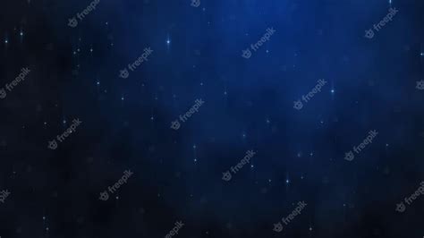 Premium Photo | A blue background with stars in the sky