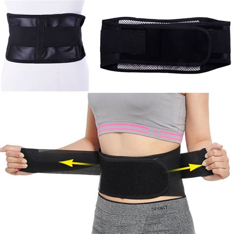 Adjustable Self Heating Therapy Waist Belt Magnetic Lumbar Support