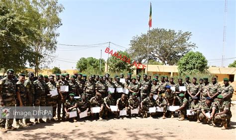 Mali Le Commandant Du Poste De Commandement Interarmes Du Théâtre Est De Lopération Maliko