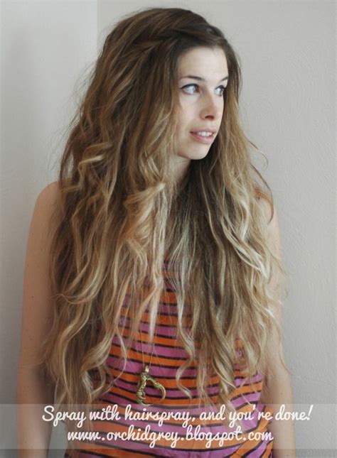 Orchid Grey Hair Do How To 6 Beachy Waves 20 Hair Hairdo Beachy