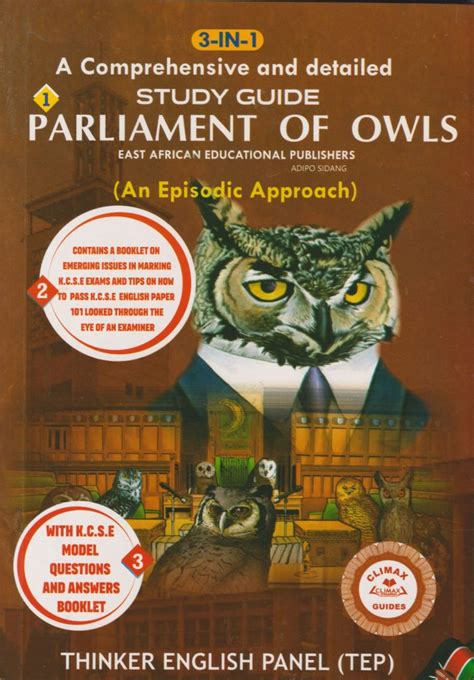 Study Guide Parliament Of Owls Alken