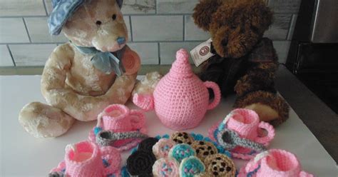 Myhandmadehomemadelife Crocheted Tea Set