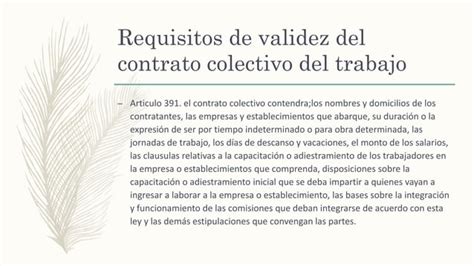 Derecho Colectivo Y Procesal Del Trabajo Semana 2 PPT