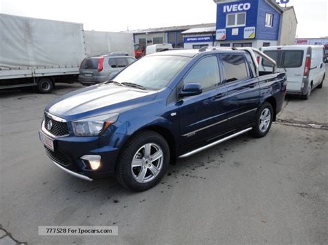 Ssangyong Actyon Wd Sapphire Chrome Extras Car Photo And