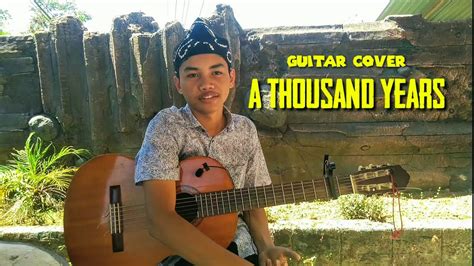 Cristina Perri A Thousand Years Fingerstyle Guitar Cover YouTube