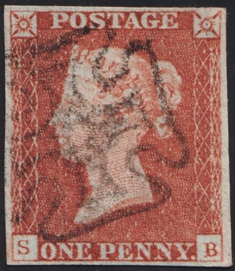 John Kinnard Stamps Sg To Bs D Red Plate Kelso Distinctive