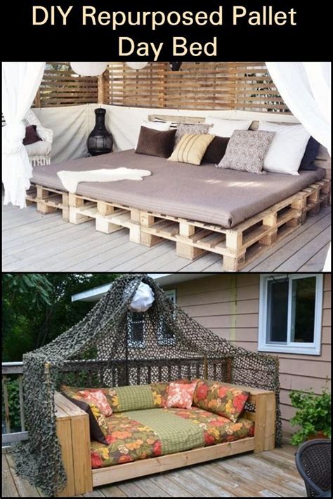 Diy Repurposed Pallet Day Bed The Owner Builder Network Pallet