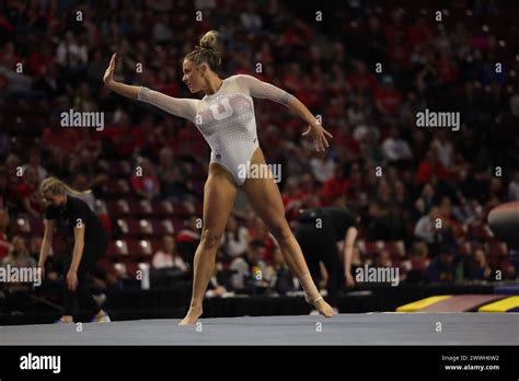 March 23 2024 Gymnast JAYLENE GILSTRAP University Of Utah During The