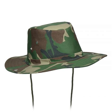 Mil Tec Bush Hat Woodland