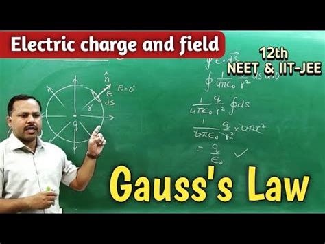 Gauss S Law Electric Charge And Field Class Th Physics Cbse