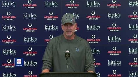 Frank Reich Postgame Press Conference Colts Vs Texans