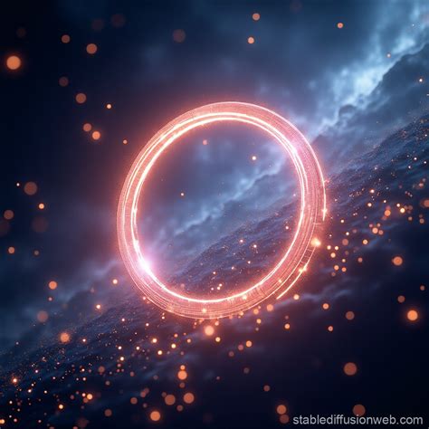 Enormous Sci Fi Ring World Stable Diffusion Online