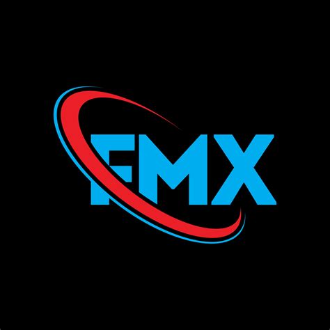 Logotipo De Fmx Letra Fmx Diseño Del Logotipo De La Letra Fmx