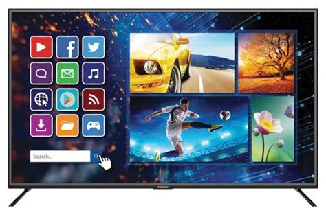 سعر ومواصفات Nikai 55 Inch 4k Ultra Hd Led Smart Tv 3840x2160p Metal Ne55suhd M2 من Cairosales