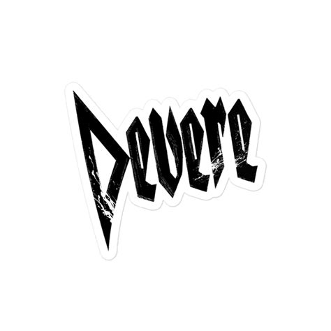 devere logo sticker devere