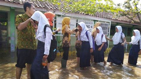 Ada Desa Di Dua Kecamatan Di Kabupaten Demak Rawan Banjir