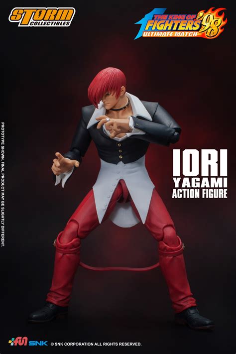 King Of Fighters Iori Yagami Figure By Storm Collectibles The