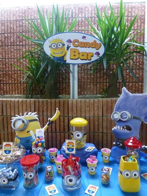 Despicable Me Birthday Party Ideas Photo 9 Of 24 Minion Birthday