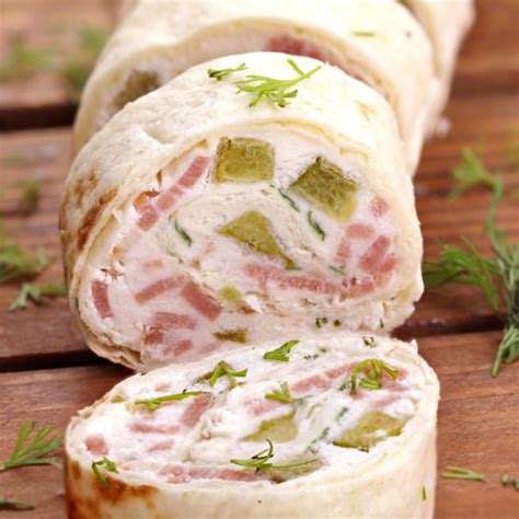 Dill Pickle Tortilla Roll Ups Sugar Apron