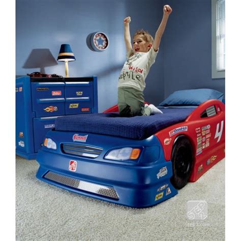 Step2 Stock Car Convertible Bed Convertible Bed Bed Kid Beds