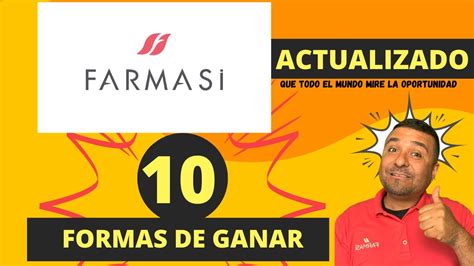 FARMASI ACTUALIZADO 10 FORMAS DE GANAR PLAN DE COMPENSACION