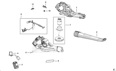black decker gwcpc blower vac type  spare parts sparegwcpctype  spare parts