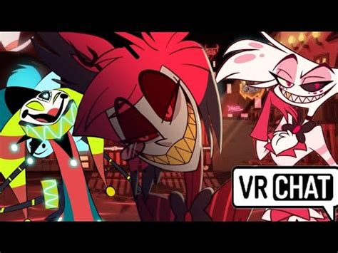 Alastor In Vrchat Funny Vr Hazbin Hotel Helluva Boss Fizzarolli Youtube