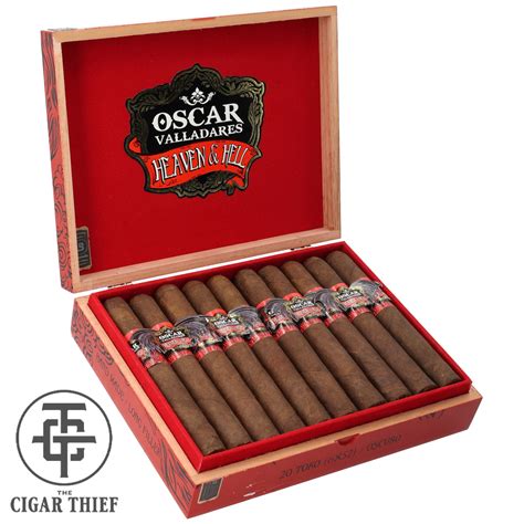 Oscar Valladares Heaven Hell Oscuro Red Toro Box Cigar Thief