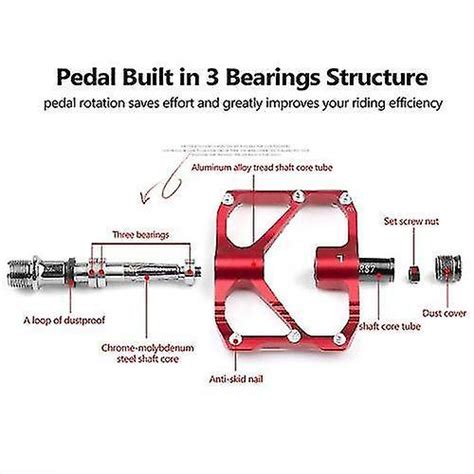 Bicycle Bike Kickstands Promend Mtb Pedal Quick Release Road Pedal Anti