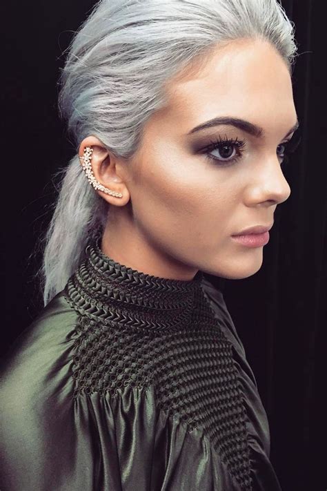 Oyster Grey Is The Pearlescent Summer Hair Colour Trend That The Cool