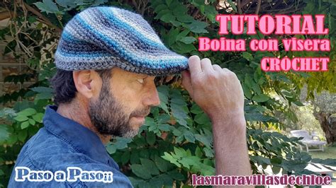 TEJE TU MISM UNA BOINA Con VISERA A Crochet TUTORIAL Paso A Paso