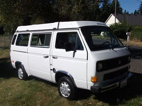 Purchase Used 1983 Volkswagen Vanagon Camperwestfalia In Impeccable 7k In Recent Engine Work In