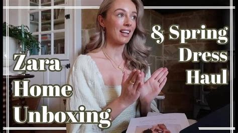 ZARA HOME UNBOXING THE PERFECT SPRING DRESS HAUL Fashion Mumblr