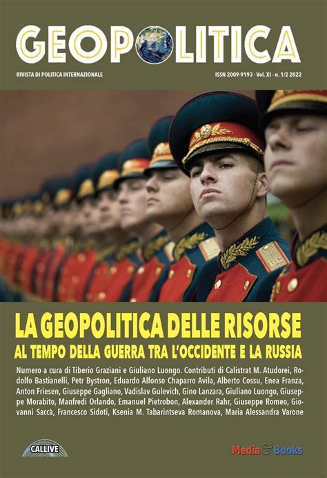 Geopolitica 2022 Vol 11 La Geopolitica Delle Risorse Al Tempo