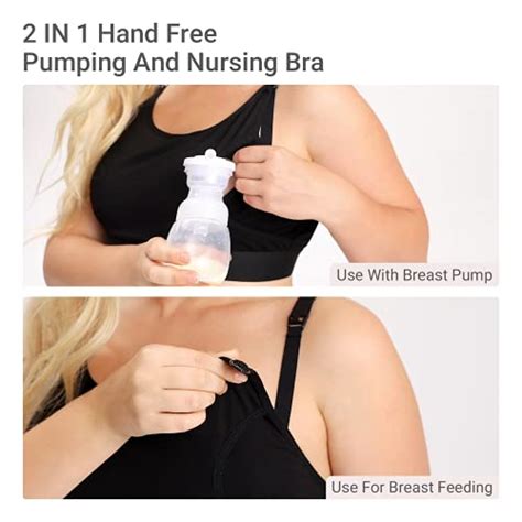 Momcozy Hands Free Pumping Bra Adjustable Breast Pumps Holding And