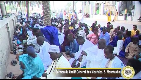 Sermon Khalif G N Ral Des Mourides Korit Vid O Dailymotion