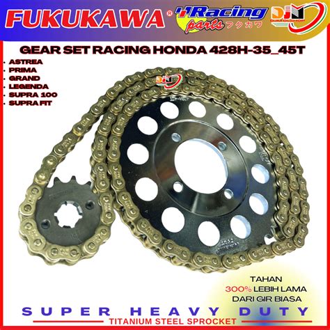 Jual Gear Set Gir Paket Racing Astrea Prima Grand Supra Legenda Model