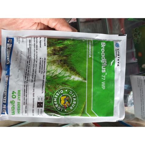 Jual Herbisida BroadPlus 77 WP 40 Gr Shopee Indonesia