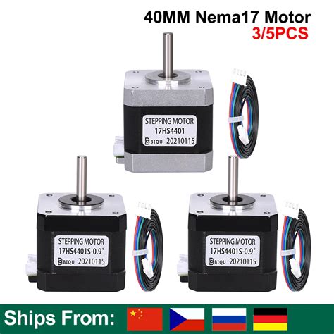 35pcs Nema17 Stepper Motor 40mm Motor Nema 17 42 15a 17hs4401 Motor 4