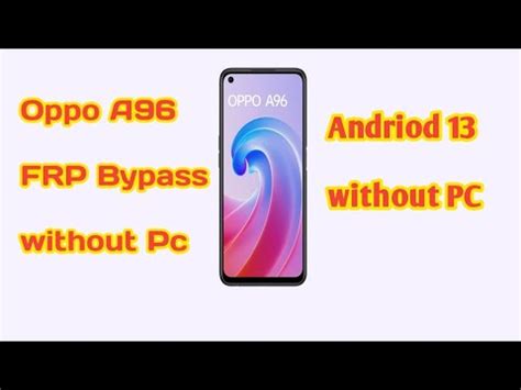 Oppo A Cph Frp Bypass Without Pc Google Frp Unlock