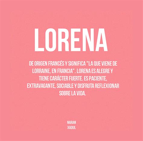 Qual é O Significado De Lorena LIBRAIN