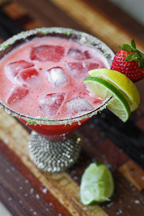 Strawberry Margarita Mocktail - Jen Around the World