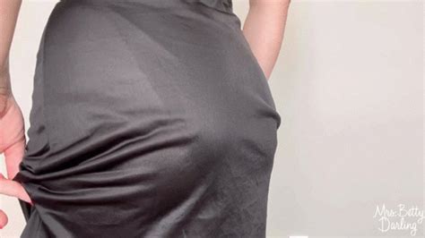 Black Full Slip And Black Bikini Panties Lingerie Tease SFW NonNude