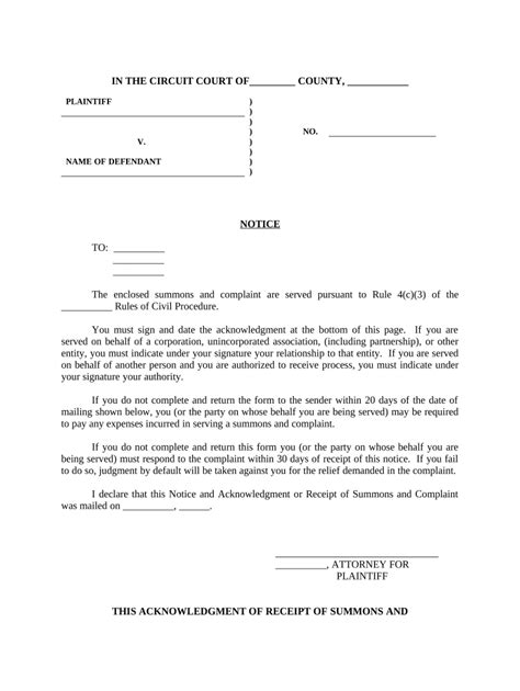 Examples Of A Civil Complaint Fill Out And Sign Online Dochub