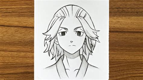 How To Draw Sano Manjiro From Tokyo Revengers How To Draw Anime Step