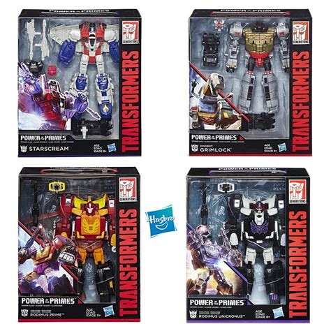 Hasbro 12 25CM Transformers Power Of The Primes Starscream Grimlock