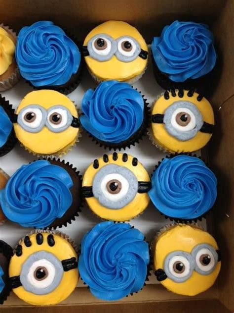 Cupcakes Minions Minion Theme Minion Birthday Party Th Birthday