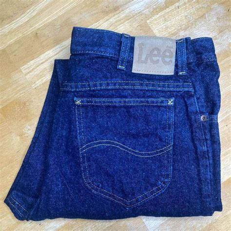 Vintage Lee Jeans Classic Dark Wash Excellent Condi Gem