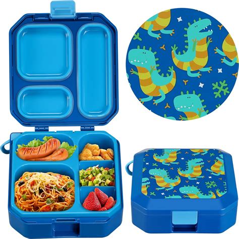 Lunch Box Enfant Bento Box pour Enfants avec 3 5 Compartiments Boîte à